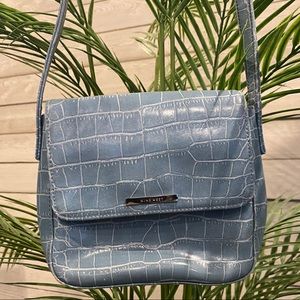 Aqua Croc Nine West Shoulder Purse